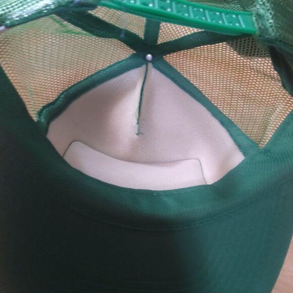 Deadstock Vintage Michigan Farmer Patch Snap Back Trucker Hat - Picture 7 of 9